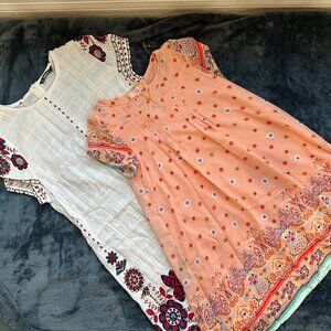 🔥 2 GIRL DRESSES - SIZE 10(L) - BRAND NEW🔥